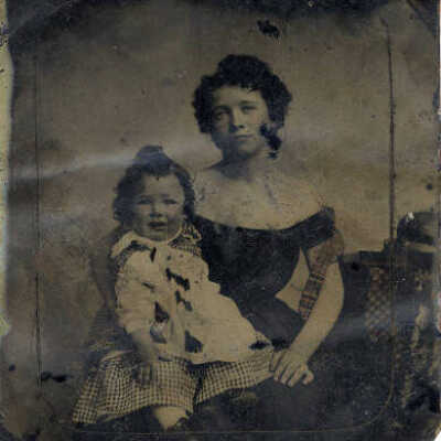 Unidentified Lady And Child