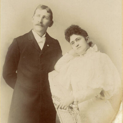 Unidentified lady and gentleman