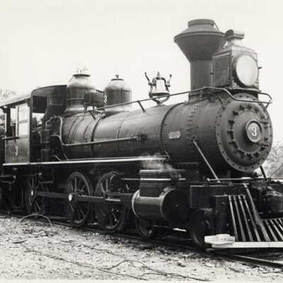 Sierra Railroad #3 - movie set as woodburner