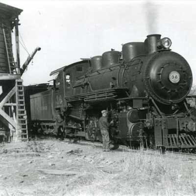 Sierra Railroad Engine #36