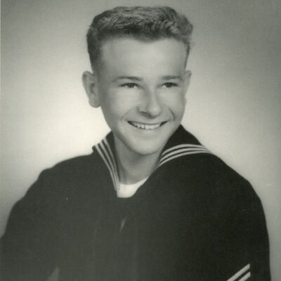 Unidentified Man In Navy Uniform