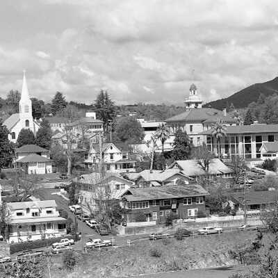Sonora Scene from Church Street and Barretta St.