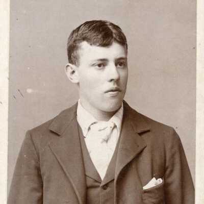 Portrait Unidentified Young Man