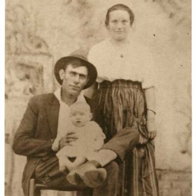 Unidentified Man, Woman, & Baby