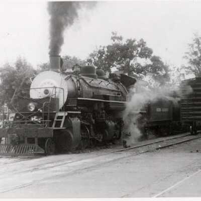 Sierra Railroad Engine #38 in Tuolumne City