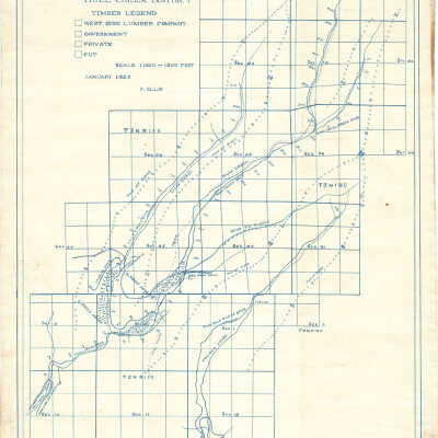 Hull Creek District-Timber Legend
