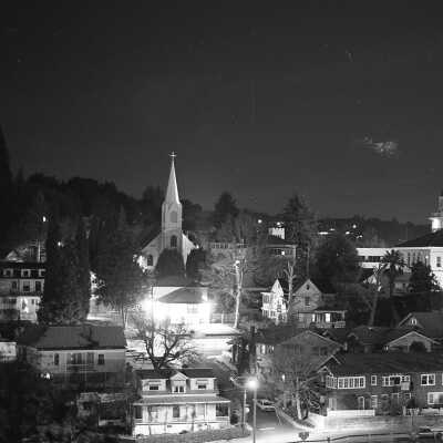 Sonora Scenes at night