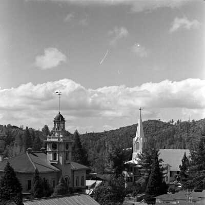 Tuolumne County Courthouse and St. Patrick's Church
