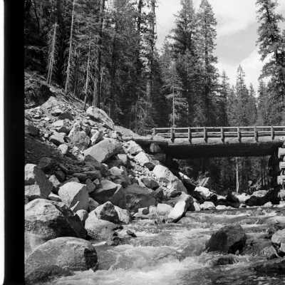 Reed Creek Log Bridge, Reed Creek