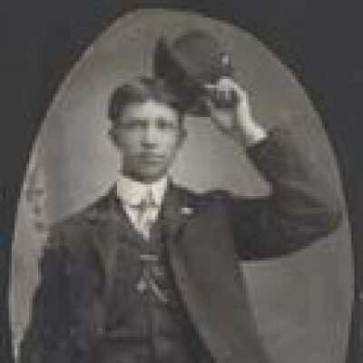 Portrait Unidentified Young Man