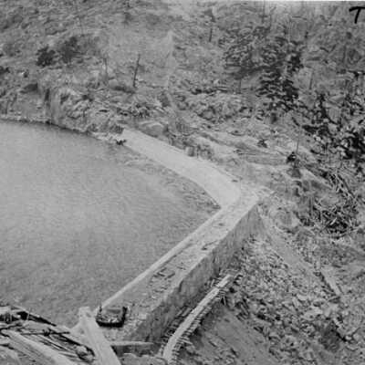 Aerial View of Relief Dam