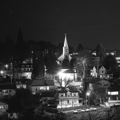 Sonora cityscape at night