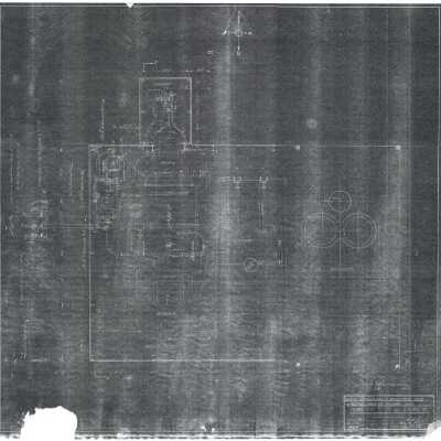 General Arrangement of Boiler Room Plan for West Side Lumber Co.