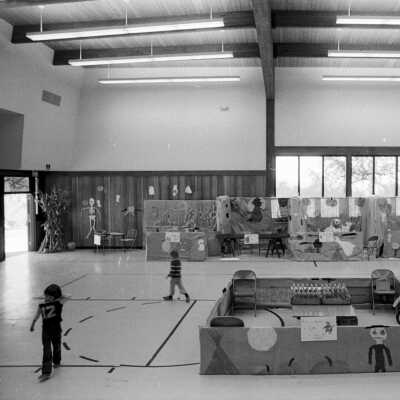 Sonora Elem. School Halloween Carnival setup