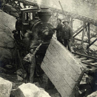 Porter Engine No. 1 at Relief Dam