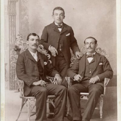 Portrait Three Men