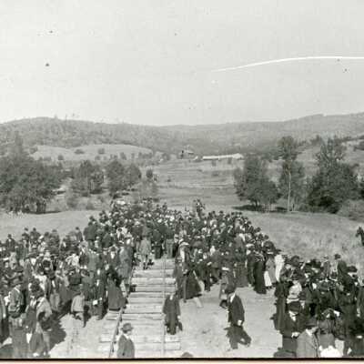 Track Laying Into Jamestown