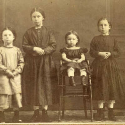 Unidentified group of four children
