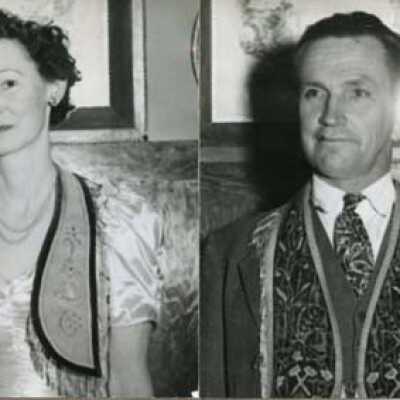 Unidentified Woman & Man