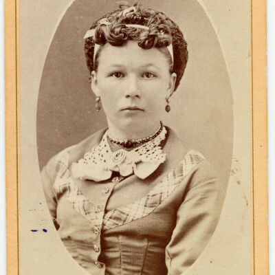 Portrait of Unknown Young Woman