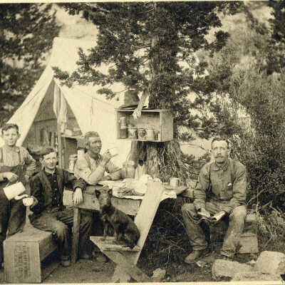 James, Frank and George Mackey