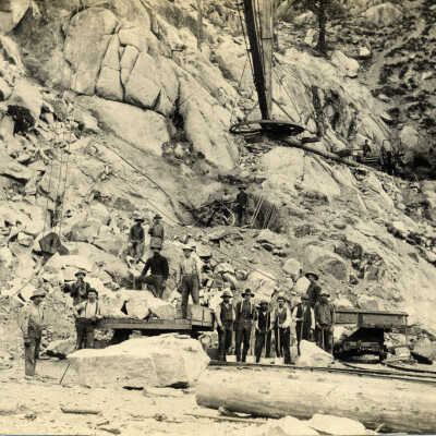 Construction of the Relief Dam