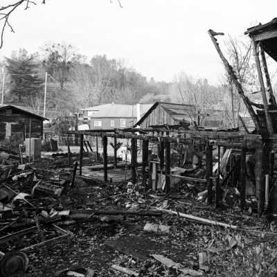 Columbia Way House Burned