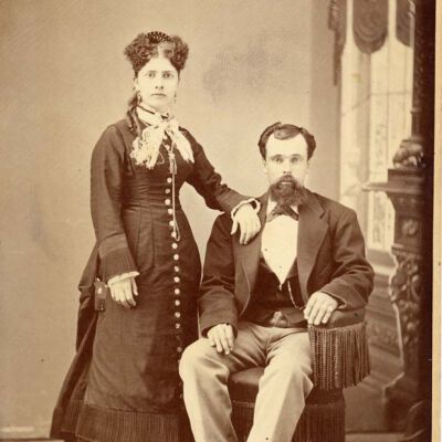 Portrait Unidentified Couple