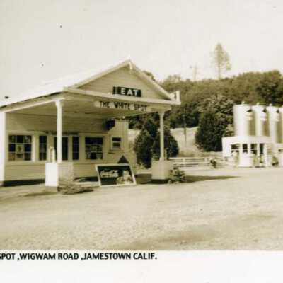 White Spot Gas Station