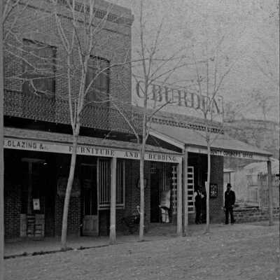 IOOF Hall and Burden building
