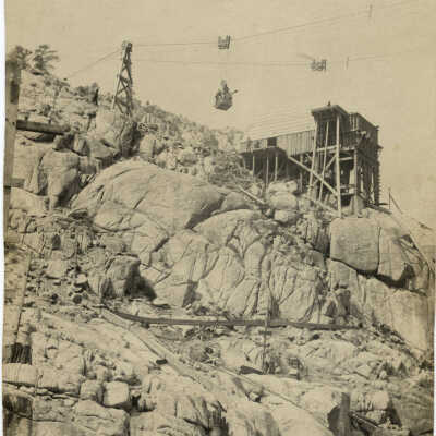 Landscape - Construction of the Relief Dam