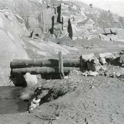 Old Relief Dam, 1976