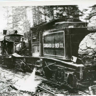 Collision of Heisler #8 and Shay #3