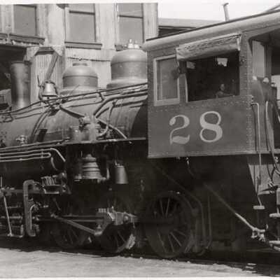 Sierra Railroad Engine #28 at Jamestown
