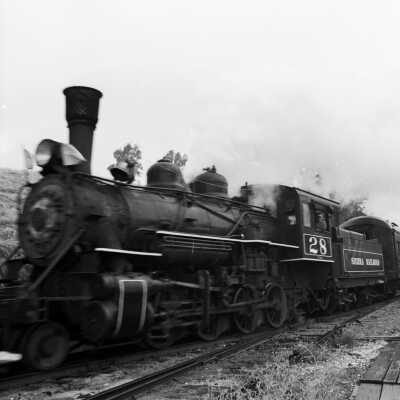 Sierra Railroad engine no. 28