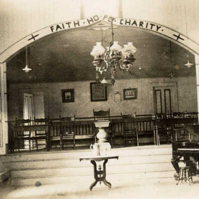 Methodist Church, Soulsbyville, Interior