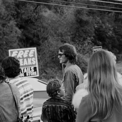 Filming Movie - Peter Fonda