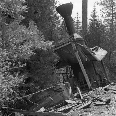 Steam Donkey, Soap Creek Logging Camp