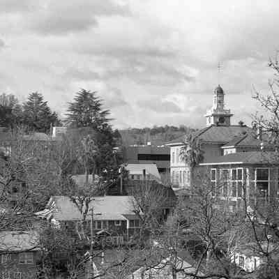 Tuolumne County Courthouse from Knowles Hill, Sonora