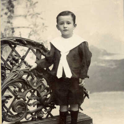 Unidentified Young Boy