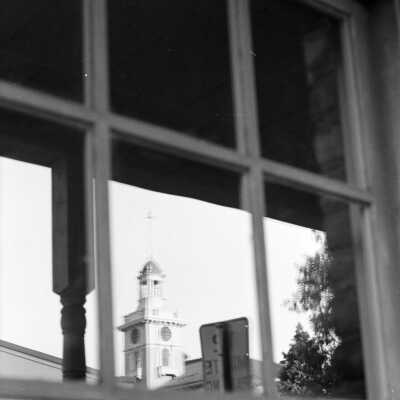 N. Washington St. reflections, Sonora