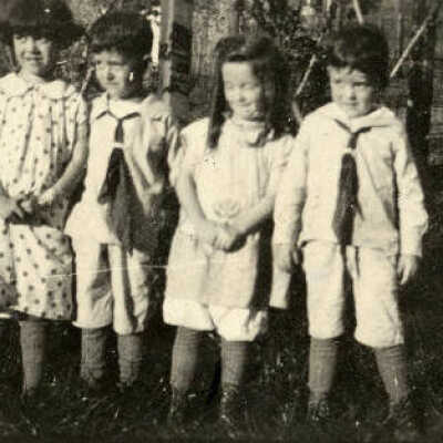 Four Unidentified Children