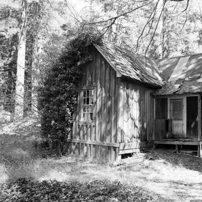 Abandoned house in Confidence, on Coffill Road