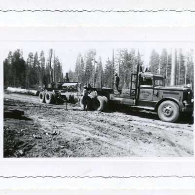 Pickering Lumber Company truck