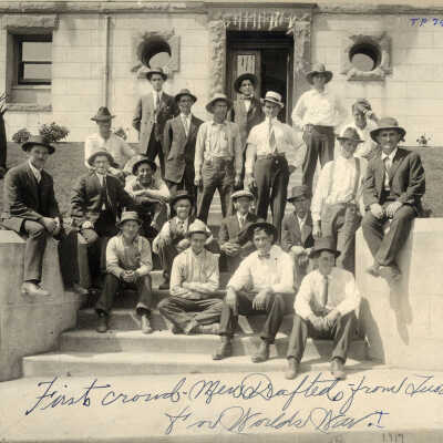 Tuolumne First Draftees, WW I