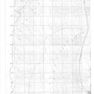 Contour Map of Sonora Yard West Side Lumber Co.