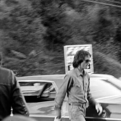 Filming Movie - Peter Fonda