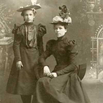 Unidentified Young Ladies