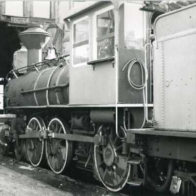 Sierra Railroad Engine #3 at the Railtown Roundhouse