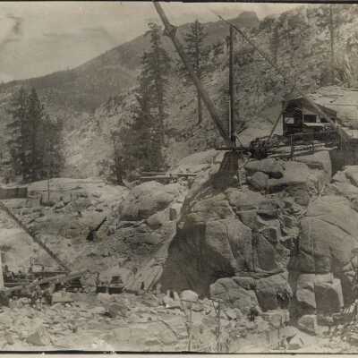 Construction Relief Dam